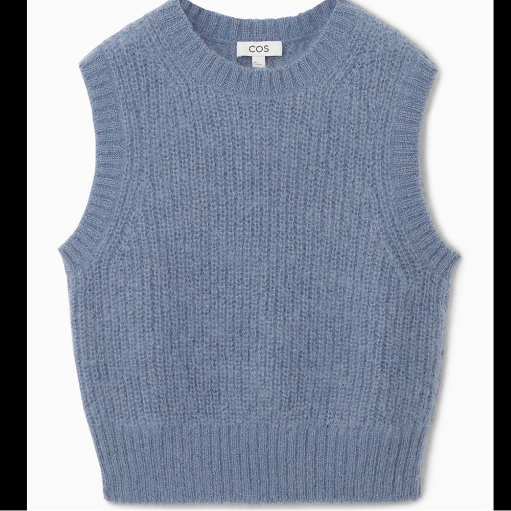 COS Mohair Knit Vest